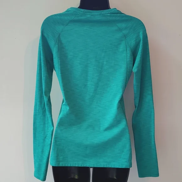Under Armour Women's Teal Long Sleeve Top S - Picture 2 of 2